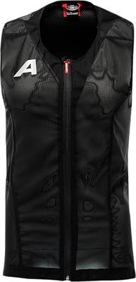 ALPINA PROSHIELD JUNIOR VEST – flexibel, ventilerande och individuellt justerbart ryggskydd för barn, svart, 140