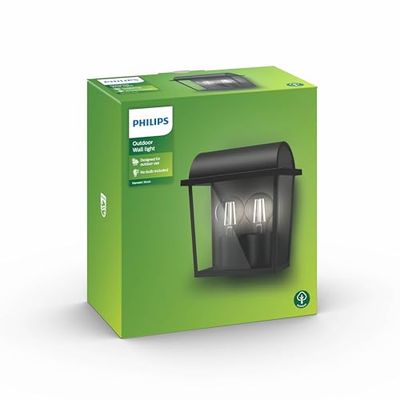 Philips HARVEST Applique max. 2x42W E27 - Noir