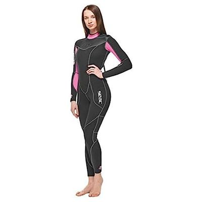 Seac Sense lång, våtdräkt i ett stycke för damer för snorkling och undervattensport, 3 mm superelastisk neopren