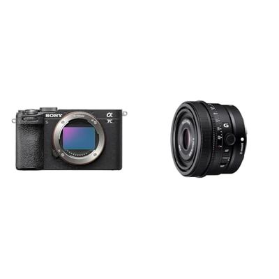 Sony α7CII | Fotocamera Mirrorless Full-Frame Nero + SEL-40F25G - Obiettivo Full-Frame Focale Fissa 40mm F2.5
