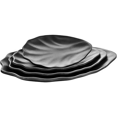Inde 104953 Black Vinea Terra Tray, 20 x 13,5 x 2 cm