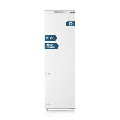 Hyundai Congelador Vertical Blanco HCVI17754ND00. Capacidad 212 Litros, Puerta Reversible, Bajo Nivel Sonoro, Eficiencia Energética Clase D