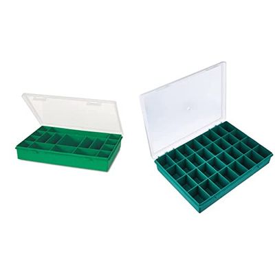 Tayg Estuche con compartimentos fijos n. 13-17, 330 x 247 x 54 mm + Tayg Estuche con separador fijo n.13-32, 330 x 247 x 54 mm