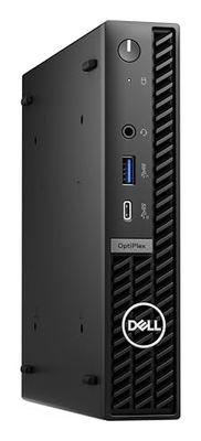 Dell OptiPlex 7020 - Micro - Core i5 12500T / 2 GHz - RAM 16 Go - SSD 512 Go - NVMe, classe 25 - UHD Graphics 770-1GbE, Bluetooth, 802.11a/b/g/n/ac/ax (Wi-Fi 6E) - Win 11 Pro - Noir