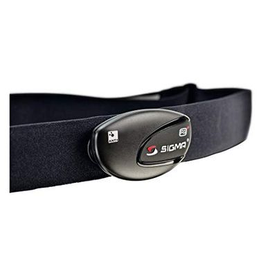 Sigma accessoires R1 Ant+ Comfortex+ textielborstband, zwart, één maat