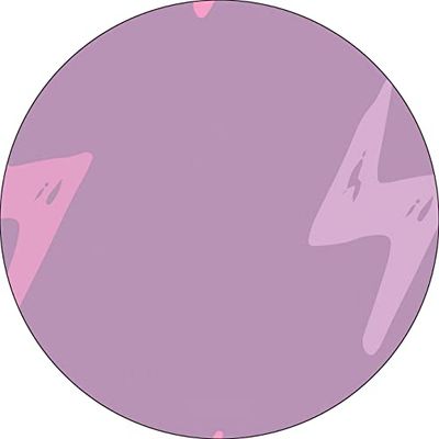 Bonateks, Runt digitalt tryckt musmatta, halkfri undersida, för kontor och hem, diameter: 22 cm