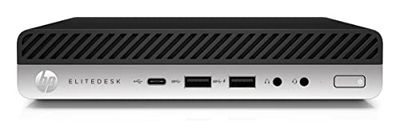 HP EliteDesk 800 G3 DM/Core i5 6500T 2.5 GH/8 GB RAM/256 GB SSD/Intel HD Graphics/Windows 10 Pro (renoverad)