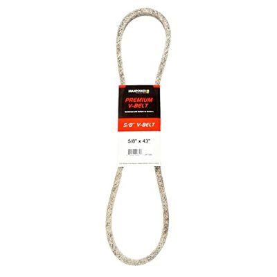 MAXPOWER V-riemen 347588, versterkt met kevlar, 5/8" x 43" - 5L430 - buitenlengte L(a) 1095 mm.