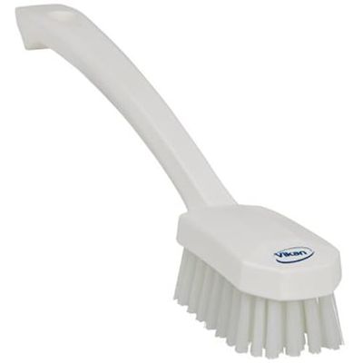 Vikan - Hygiène - Brosse à Vaisselle - Universelle - Fibres Moyennes - Blanc