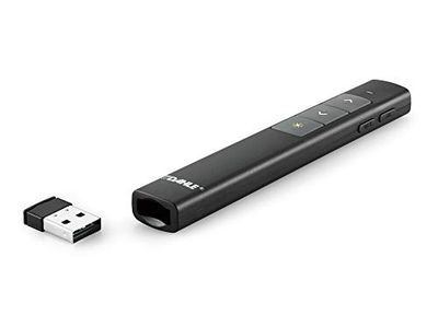 Dahle Presenter 95100, trådlös laserpekare inkl. fjärrkontroll för styrning av tillämpningar (t.ex. Powerpoint)