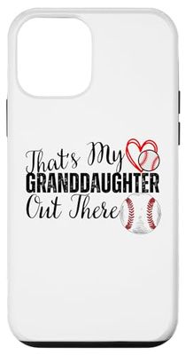 That's My Granddaughter Out There Baseball Grandma Grandpa Case for iPhone 12 mini