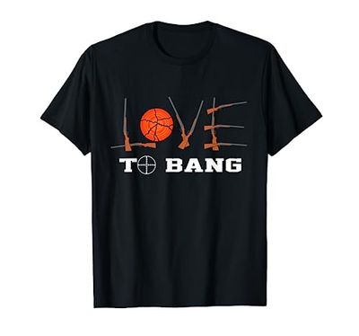 Love to bang skeet shooting trap shooting clay pigeon T-Shirt