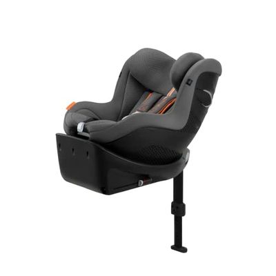 CYBEX Gold Sillita de auto Sirona Gi i-Size Plus incl. Base, De 3 meses a 4 años aprox., Máx. 20 kg, 61 - 105 cm (Desde 40 cm con adaptador para recién nacidos), Lava Grey