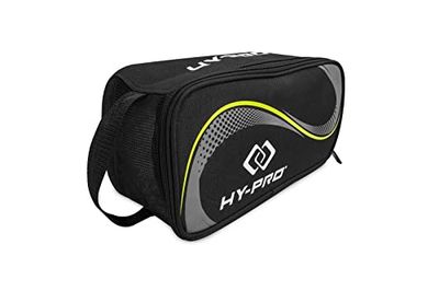 Hy-Pro Performance Saco para botas de futebol, unissexo juvenil, preto, tamanho único