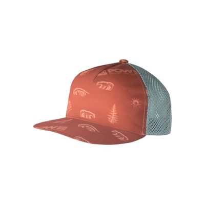 Buff Experience Nature, Cappellino Trucker Pack per Bambini Unisex-Youth, Brown, Taglia Unica