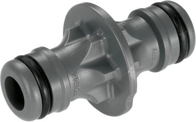 Gardena 2931-20 - Manguito para prolongar Manguera de 19 mm (3/4") a 13 mm (1/2"), Gris