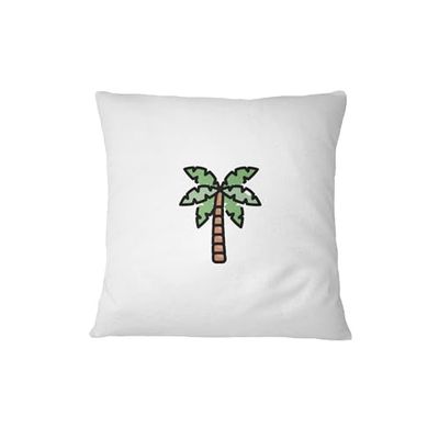 Bona Basics, Fodera decorativa per cuscino, decorazione per la casa, per divano, caffetteria, Dimensioni: 45X45 cm, Colore: Bianco