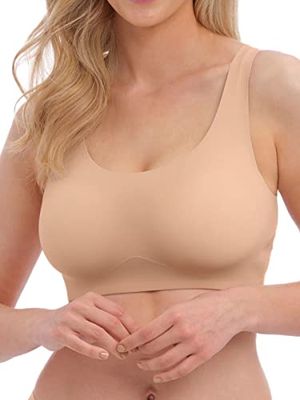 Fantasie Smoothease Draadloze Bralette BH voor dames, Natuurlijke Beige, L
