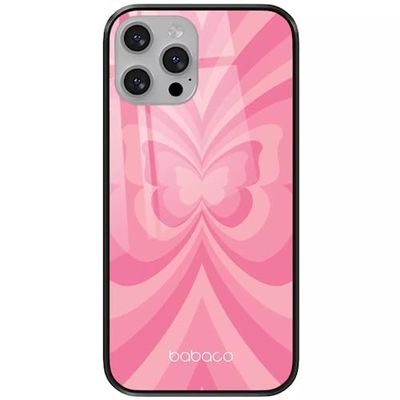 ERT GROUP mobiel telefoonhoesje voor Apple Iphone 13 PRO MAX origineel en officieel erkend Babaco patroon Butterflies 001 gemaakt van gehard glas, beschermhoes