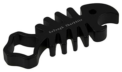 Fotodiox Camcase Sharkbite con apribottiglie per GoPro HD Hero, HERO2, Hero3, Hero2, Hero3/3 + e HERO4 montaggio manopole, adattatori, viti e bulloni