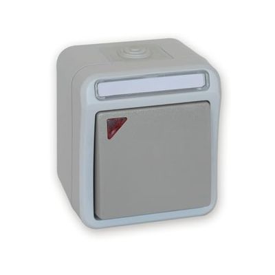 PERANOVA Pulsante 102449 Pera Grigio chiaro, Grigio scuro