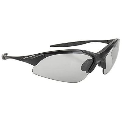 M-Wave Rayon PC Ultra Lunettes de Soleil Adulte Unisexe, Noir Mat, Taille Unique
