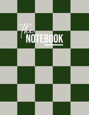 The Notebook -: Giant Jumbo-sized Notebook: 600 pages (8.5 x 11in), Intro page, 550 lined pages, 50 square grid pages