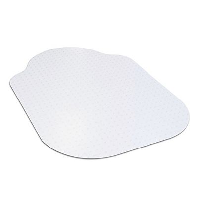 Evolve Tapete Transparente para Silla de Oficina de 33 x 44 Pulgadas con Esquinas Redondeadas para alfombras de Pelo bajo, Fabricado en los Estados Unidos, C5B5003G