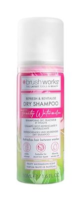 Brushworks Refresh & Revitalise Fruity Watermelon Dry Shampoo - 50ml