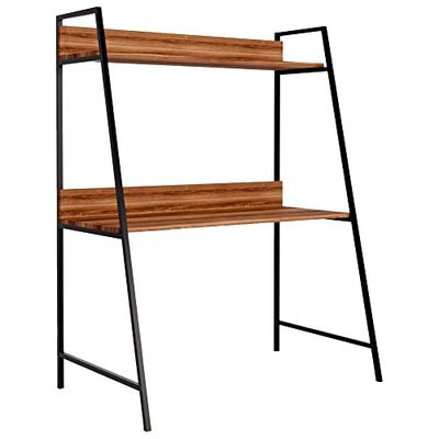 Bureau, 100% aggloméré mélaminé, couleur noyer