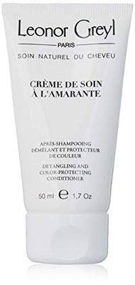Leonor Greyl Paris Crème de Soin À L'Amarante - Color-Protecting and Detangling Hair Conditioner, Travel Tube, 1.7 oz