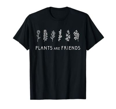 Plants Are Friends Cute House Plants Lover Beautiful T-Shirt