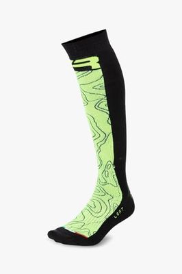 Valentino Rossi DRY FIT MOTO SOCKS,YELLOW,S/M