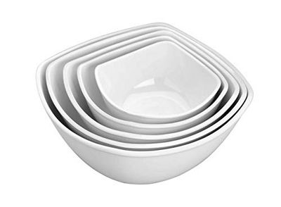 Lacor 62783 Quattro Rettangolare Ciotola in Melamine 197 x 197 x 88 mm, 1,5 l