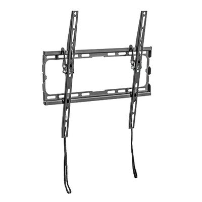 iggual Suporte para TV de parede inclinável-SPTV15 - ecrã ou monitor suportado de 32" a 70" e peso máximo. 45 kg. - Distância de parede de 20 mm - VESA de 75 x 75 mm a 400 x 400 mm - sem rotação