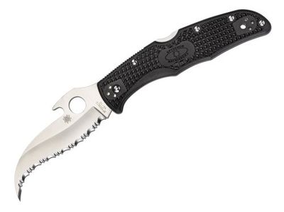 Spyderco 01SP782 Matriarch 2 zakmes, uniseks, zwart, M EU