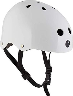 Eight Ball Unisex – Sporthelmen voor volwassenen, White Gloss, XL