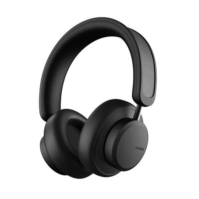 Urbanista Los Angeles Koptelefoon op Zonne-energie met Active Noise Cancelling en Oneindige Speeltijd, Powerfoyle Zelfoplaadbare Draadloze Over-ear Bluetooth 5.0 Hoofdtelefoon, Middernacht Zwart