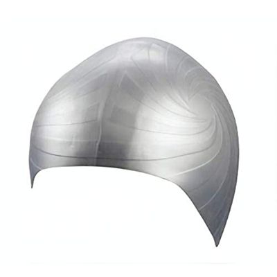 Beco Silicone aspirante Racer Bade aspirante, Unisex, Silikonhaube Racer, Argento/Grigio, Taglia Unica
