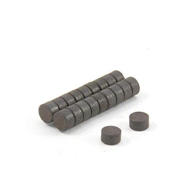 Y10 Imanes de Ferrita Para Artes, Manualidades, Fabricación de Modelos, Bricolaje Y Pasatiempos - 5mm de Diámetro x 3mm de Espesor - Paquete de 400
