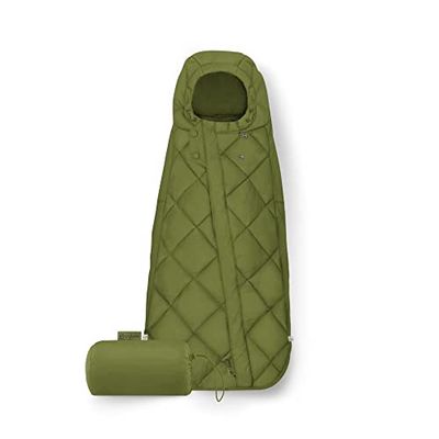 CYBEX Gold åkpåse Snøgga Mini 2, för babyskydd, Lämplig från födseln till ca 24 månaders ålder, TOG 4, Nature Green (grön)