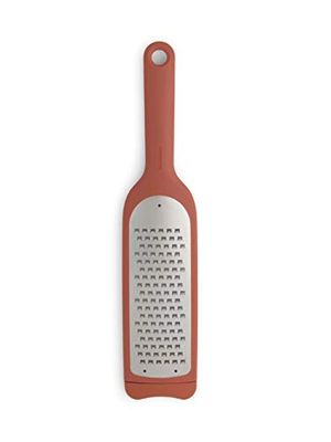 Brabantia Grattugia Grossa e Custodia, Plastica/Acciaio Inossidabile, Tasty+ Terracotta Pink