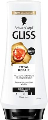 Gliss Gamma Riparazione Total Repair Balsamo per Capelli Secchi, 200 ml