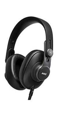 AKG K361 Studio-hörlurar, Over-Ear Closed-Back Design för professionell prestanda, lätta och vikbara med 3-lägesgångjärn, Premium Isolating Earpads, Förstärkt för AKG Hållbarhet