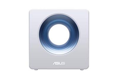 Asus BLUE CAVE Gigabit Router Wireless AC2600 Dual Band 1734+800 802.11a/b/g/n/ac, Dual Core CPU / supporto a IFTTT & Amazon Alexa / AiProtection / Family Monitoring / UB 3.0 X 1
