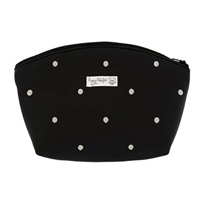Rosy Fountains Hygiene Toiletry Bag – Baby Toiletry Bag – Zip Closure – Ideal for Storing Accessories – Stylish and Practical 0-Black Grey