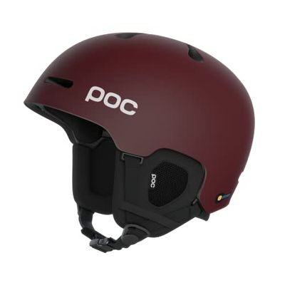 POC Mixte Fornix MIPS, Polyester, Garnet Rouge Matt, XS-S (51-54 cm)