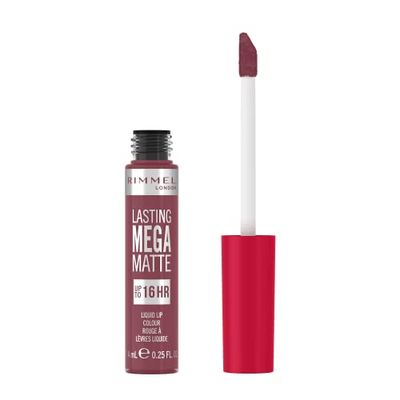 Rimmel Lasting Mega Matte długotrwała, matowa pomadka w płynie 900 Ravishing Rose, 7,4 ml