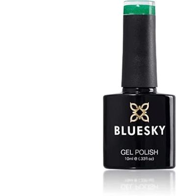 Bluesky Smalto Per Unghie Gel, Grasshopper, Pch23, Verde, Blu (Per Lampade Uv E Led) - 10 Ml