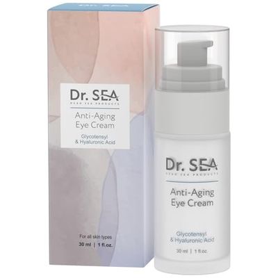 DR. SEA - Anti-Aging Eye Contour Cream with Hyaluronic Acid & GLYCOTENSYL – Lifting, Hydration & Dark Circle Reduction – Smooth & Radiant Skin – 30ml